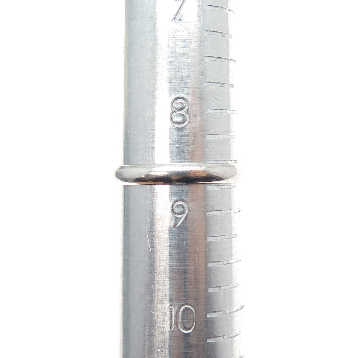 BOMA 925 Sterling Silver Vintage Classic Wedding Band Ring Size 8.75