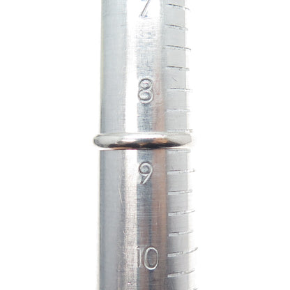 BOMA 925 Sterling Silver Vintage Classic Wedding Band Ring Size 8.75