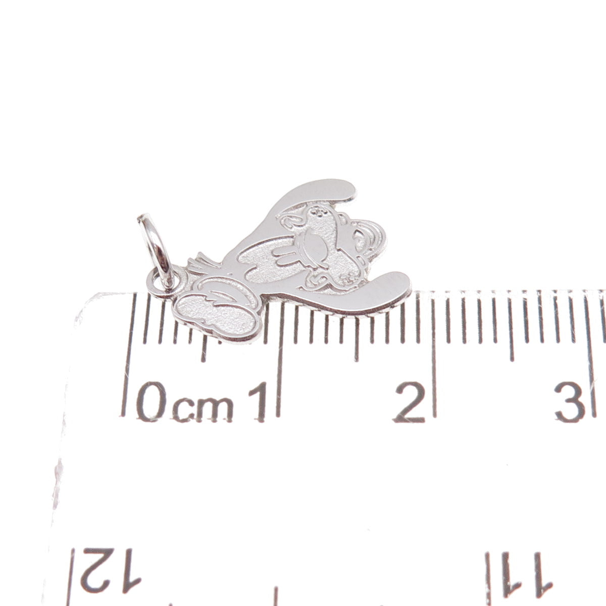 Disney 925 Sterling Silver Vintage Goofy Charm Pendant