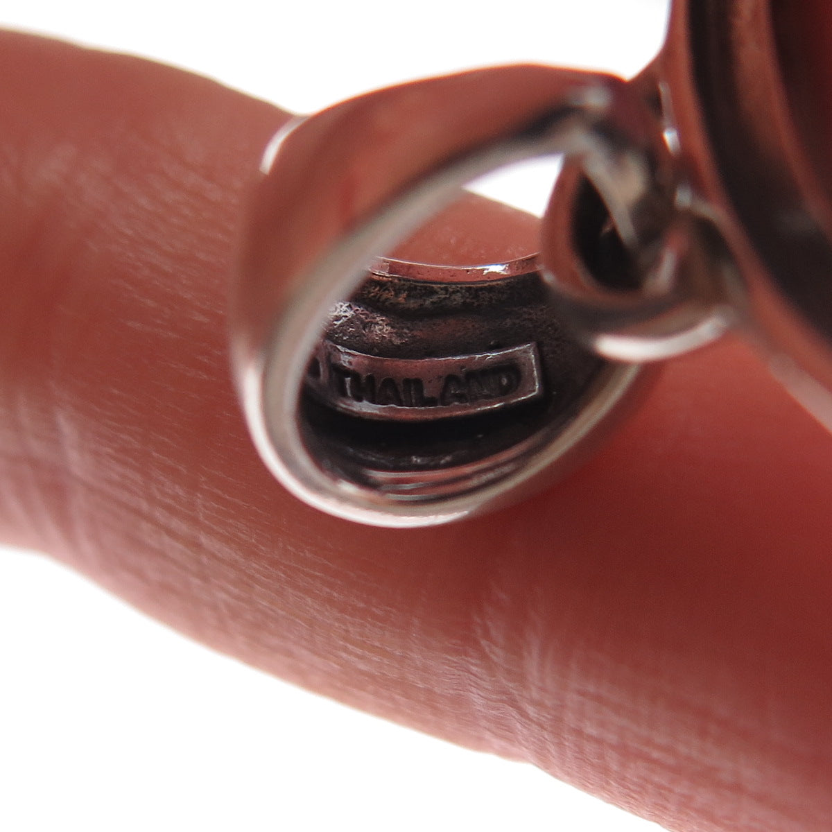 SX Sally C 925 Sterling Silver Vintage Pink Enamel Yin Yang Ornate Charm Pendant