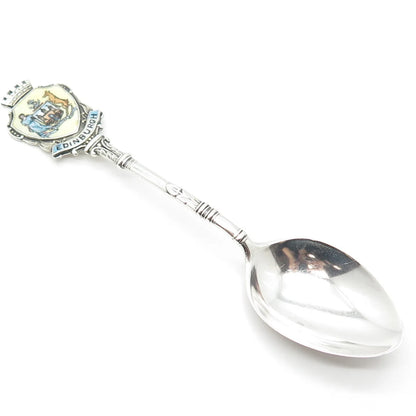 925 Sterling Silver Antique 1910 Holland Aldwinckle & Slater Enamel Spoon