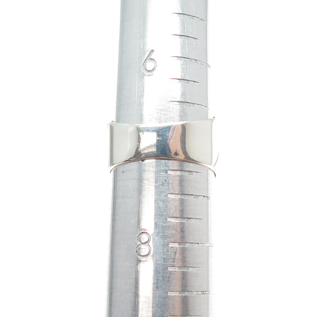 JAY KING DESERT ROSE Sterling Silver Vintage Turquoise Modernist Ring Size 7.25