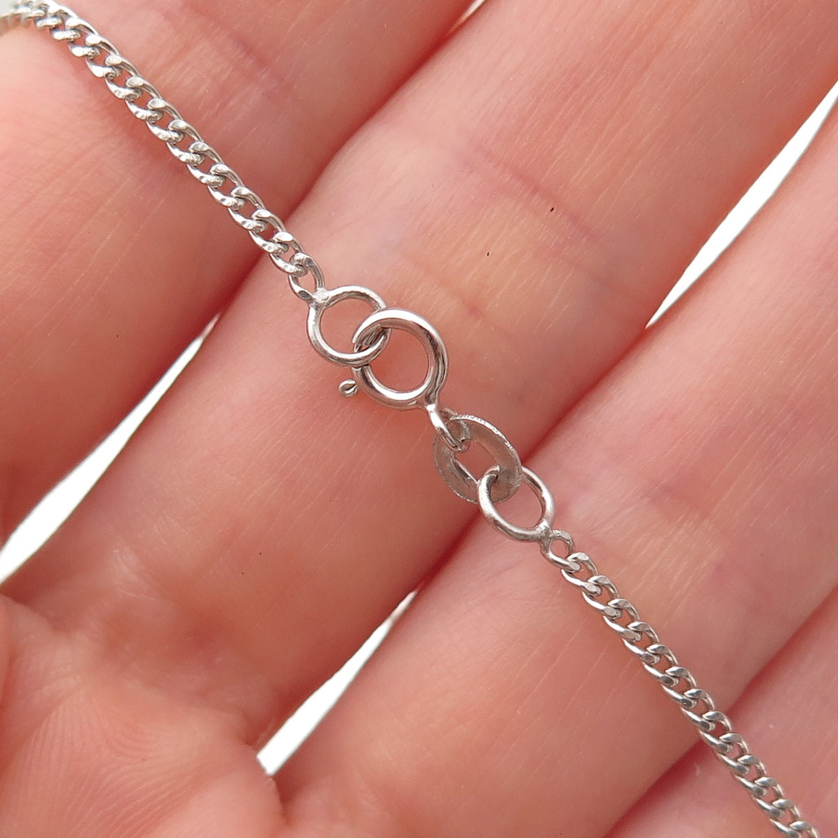 Chuck Clemency 925 Sterling Silver Real Tanzanite Cuban Chain Necklace 18"