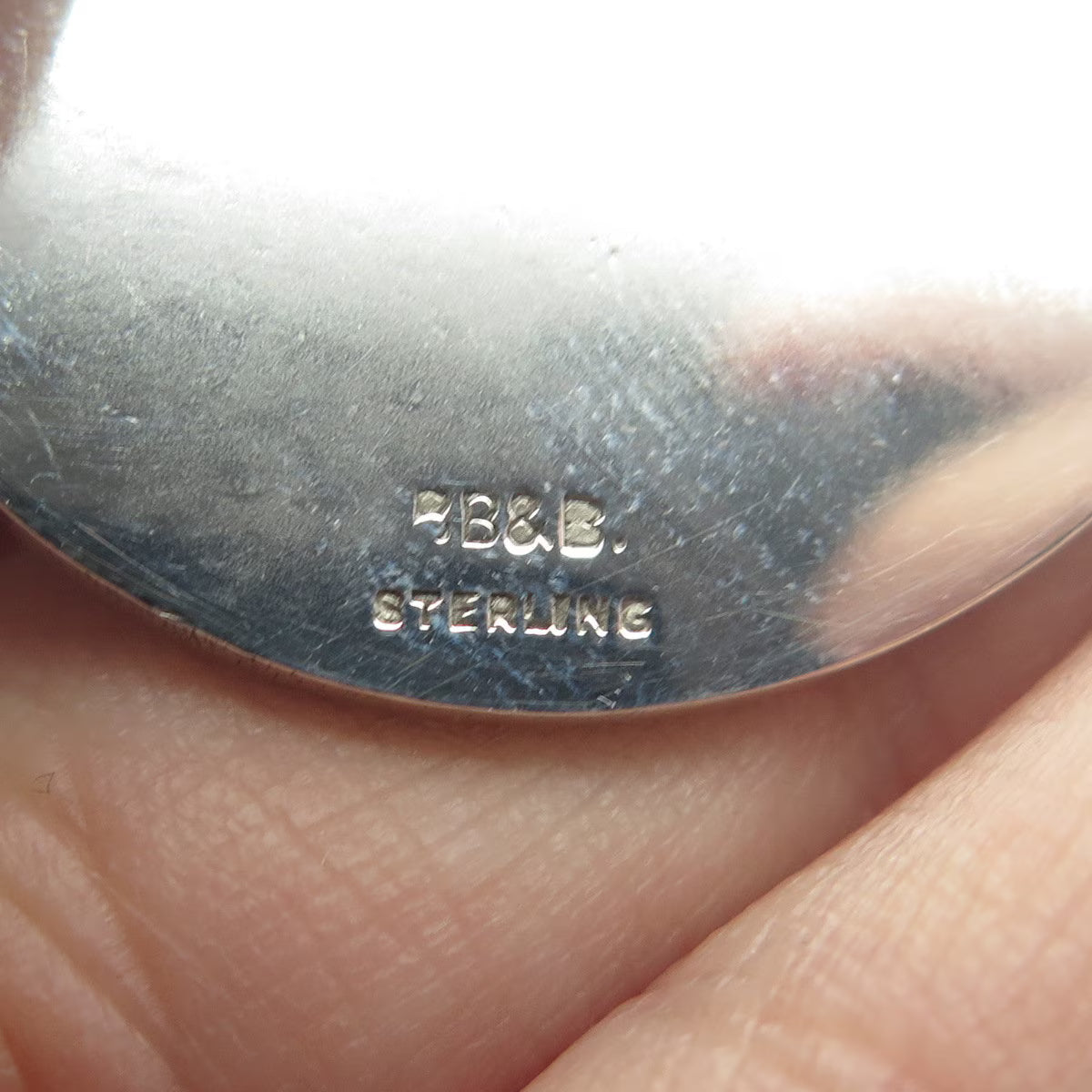 925 Sterling Silver Vintage Bailey Banks & Biddle "Pistol Match" Pendant