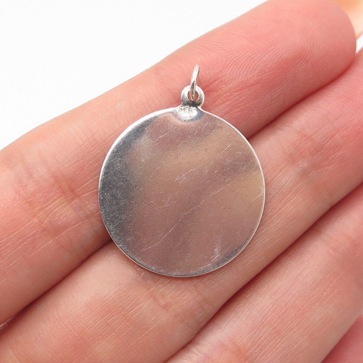 925 Sterling Silver Bat Charm Pendant