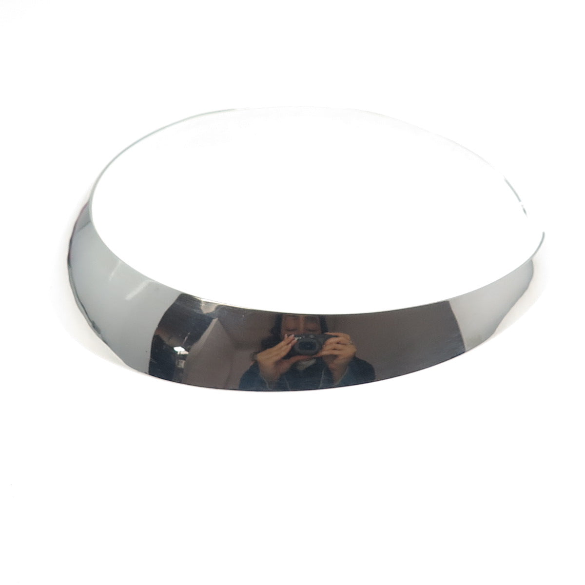 GERHARD HERBST 925 Sterling Silver Vintage Modernist Choker Necklace 14"