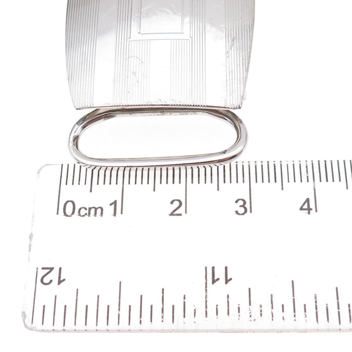 B.A. Ballou 925 Sterling Silver Vintage Belt Buckle
