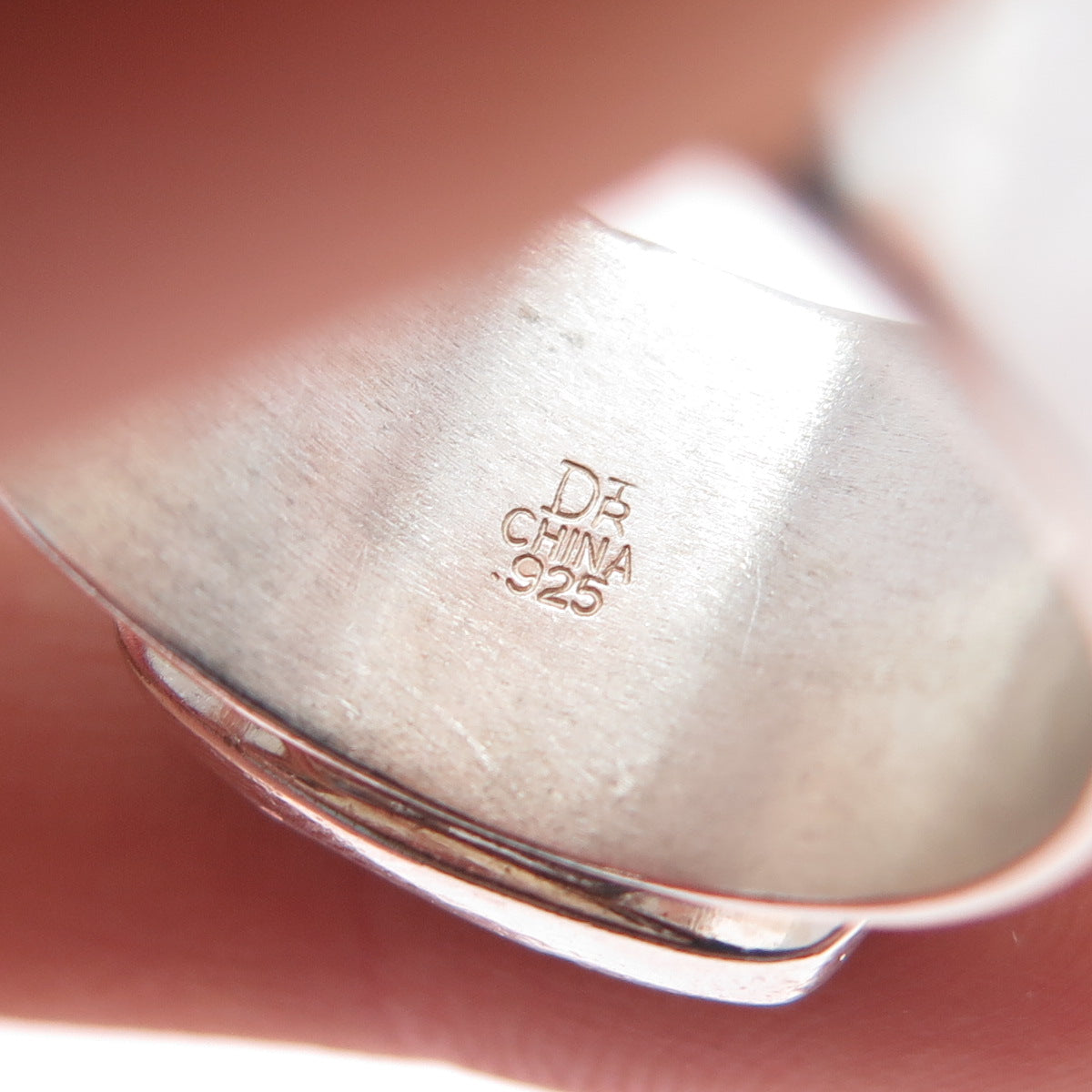 Jay King Desert Rose 925 Sterling Silver Vintage Real Turquoise Ring Size 10.25