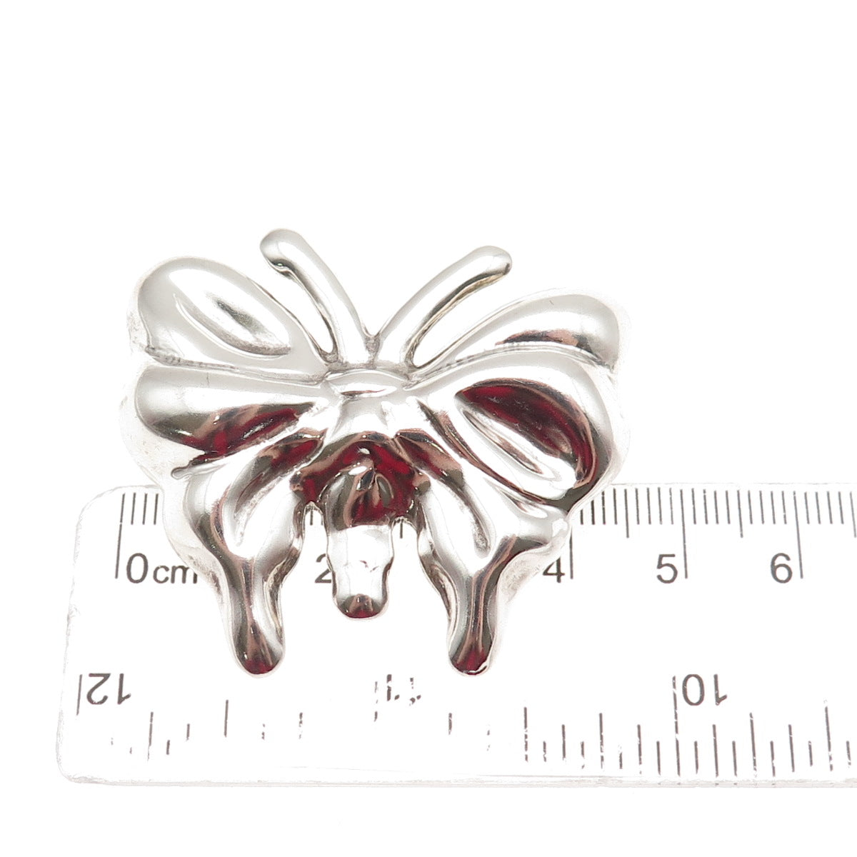 925 Sterling Silver Vintage Mexico Butterly Pin Brooch / Pendant