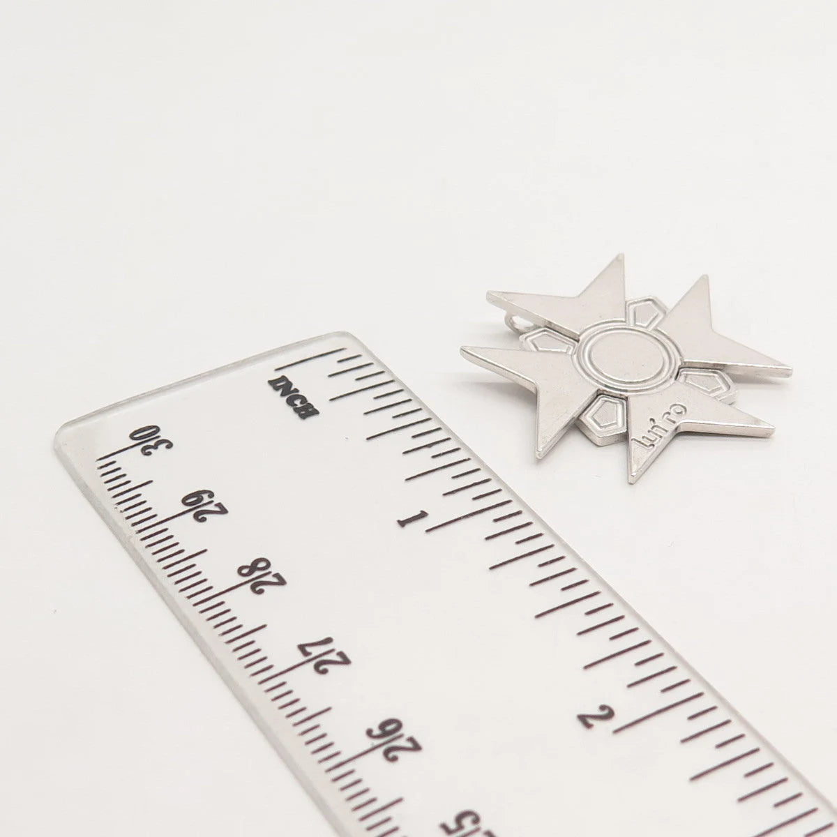 925 Sterling Silver Vintage Italy Cross Slide Pendant