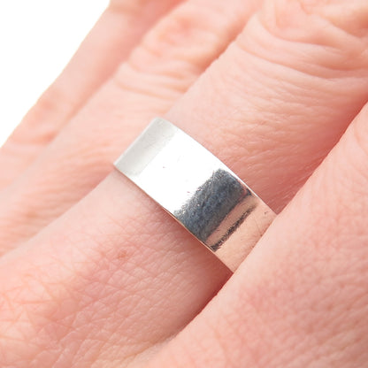 925 Sterling Silver Vintage Band Ring Size 11