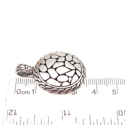 ATI Annika Witt 925 Sterling Silver Vintage Kali Modernist Charm Pendant