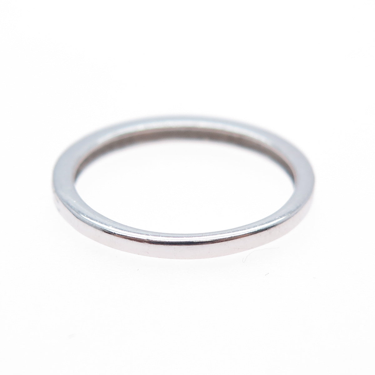 925 Sterling Silver Round-Cut C Z Half Eternity Band Ring Size 7.25