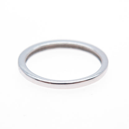 925 Sterling Silver Round-Cut C Z Half Eternity Band Ring Size 7.25