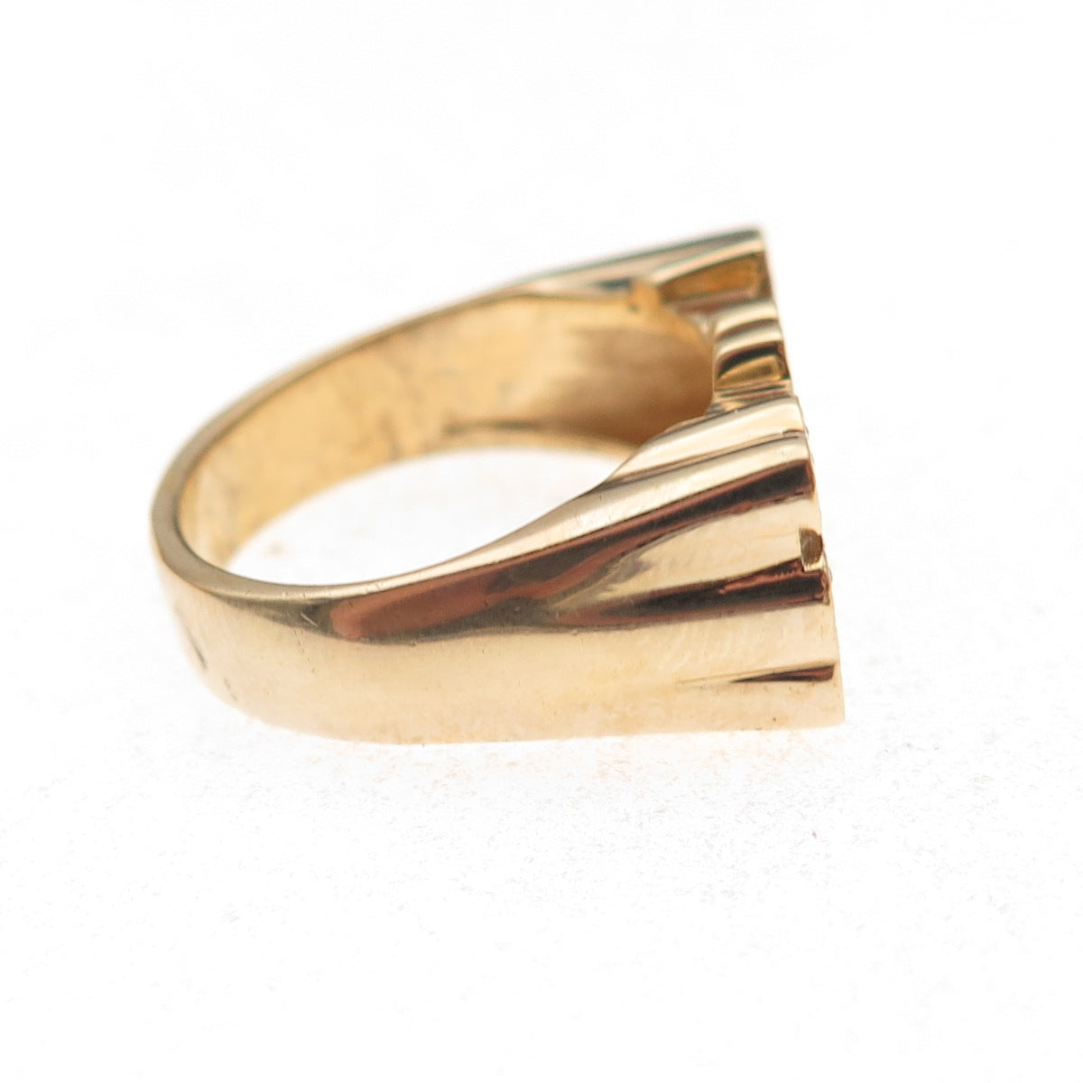925 Sterling Silver Gold Plated Latisha Name Ring Size 8.5