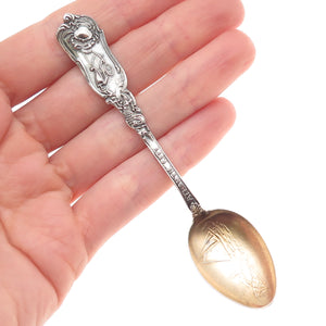925 Sterling Silver Antique Art Deco CB&H Atlantic City Coffee Spoon