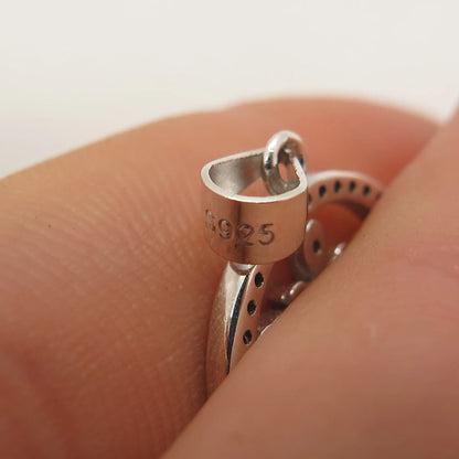 925 Sterling Silver C Z Tree of Life Pendant