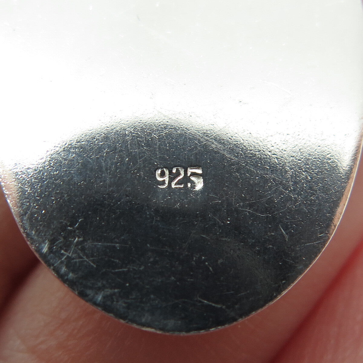 925 Sterling Silver Vintage Praying Pope Religious Medal Pendant