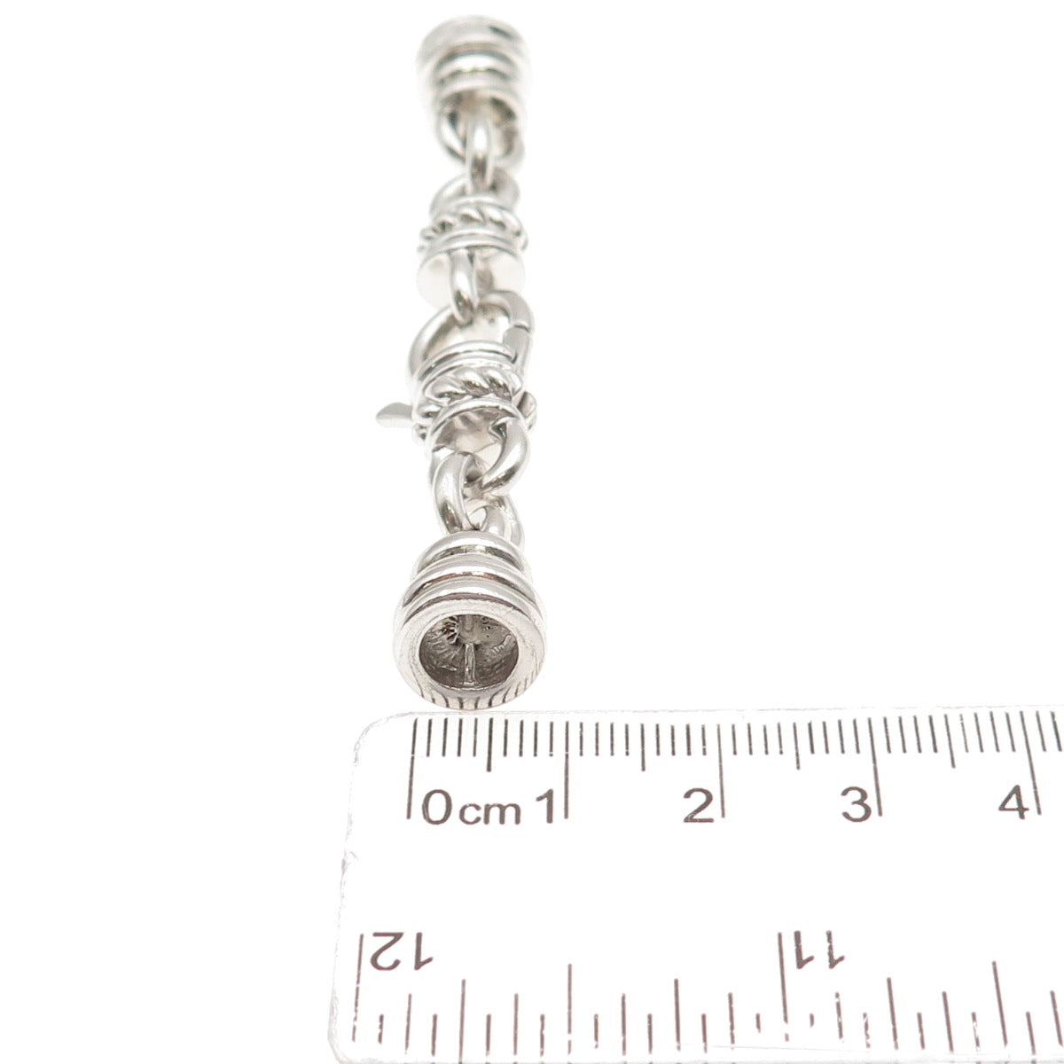 JUDITH RIPKA 925 Sterling Silver Vintage Bracelet / Necklace Lobster Lock Clasp