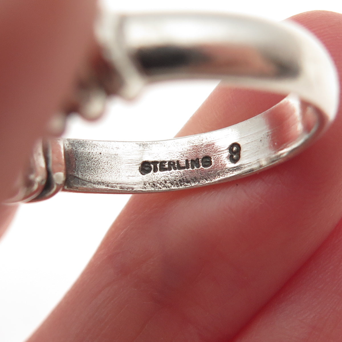 MMA Metropolitan Museum of Art 925 Sterling Silver Vintage Knot Ring Size 8.25