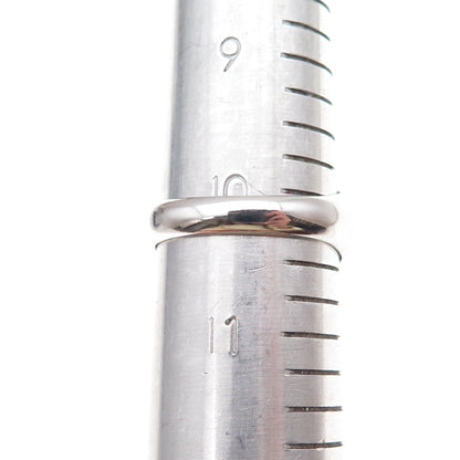 Dasan 925 Sterling Silver Real MOP Cross Signet Ring Size 10.25