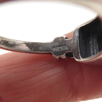 SILPADA 925 Sterling Silver Vintage Real Amethyst Oxidized Ring Size 11