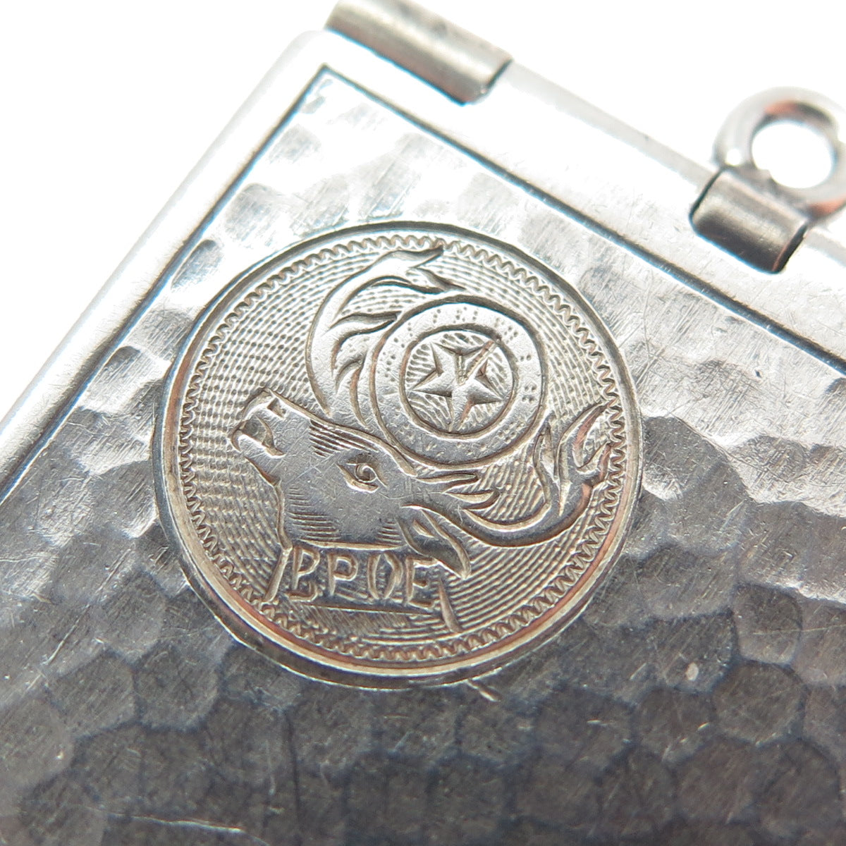 MARATHON 925 Sterling Silver Antique Benevolent Protective Order of Elks Case