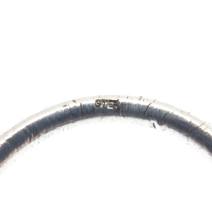 925 Sterling Silver Vintage Buddha Fob Key Chain Ring Holder