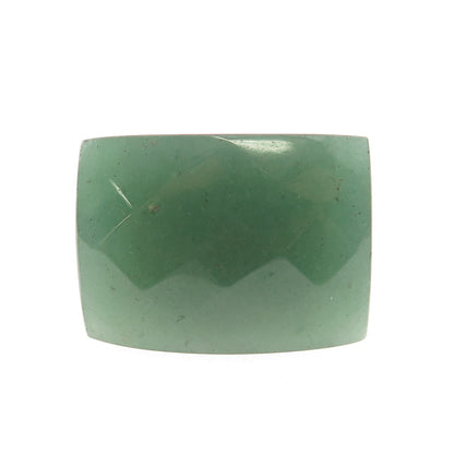 CHATEAU D'ARGENT Sterling Silver Vintage Real Aventurine Statement Ring Size 9