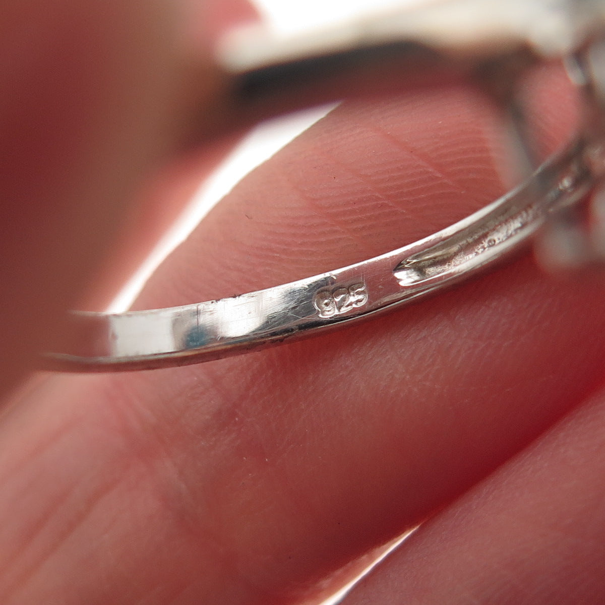 Chuck Clemency 925 Sterling Silver Real Sleeping Beauty Turquoise Ring Size 8