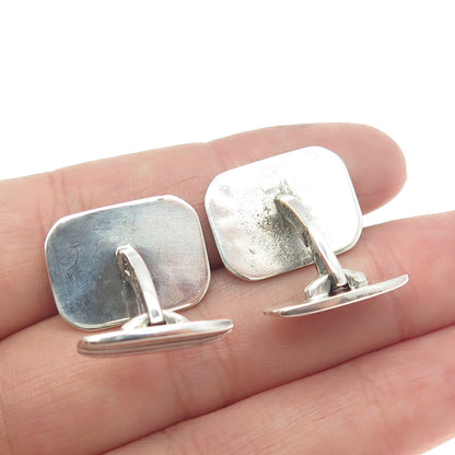 FUHNER & ASSMUS 835 Silver Vintage Germany Modernist Cufflinks