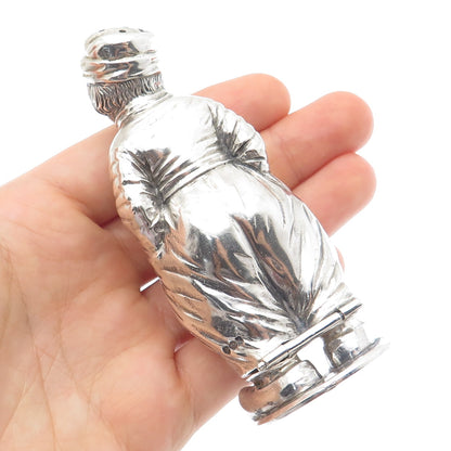 BERTHOLD HERMANN MULLER 925 Sterling Antique 1914 Dutch Boy Salt / Pepper Shaker