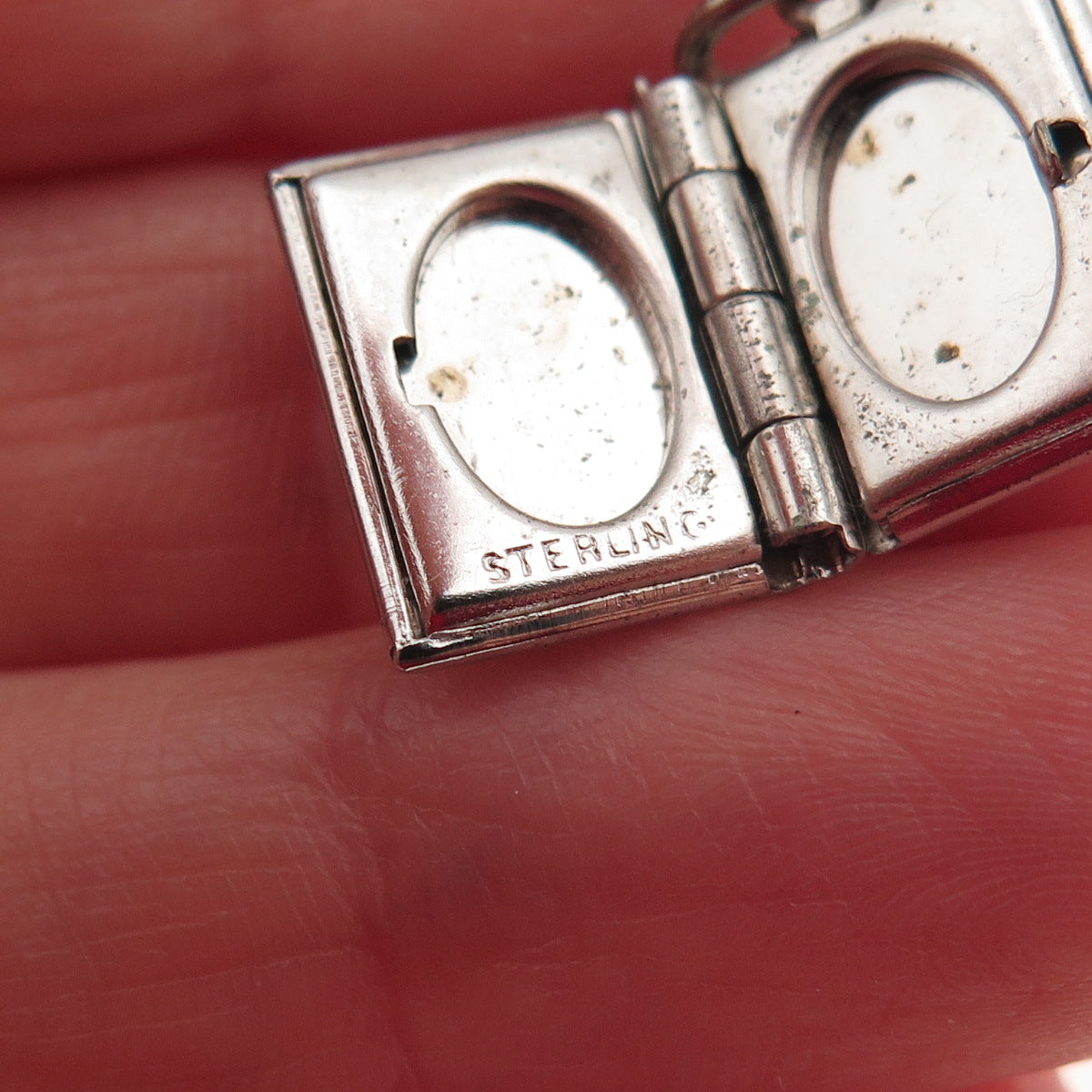DANECRAFT 925 Sterling Silver Vintage My Dairy Locket Mini Charm Pendant