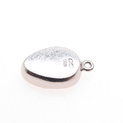 925 Sterling Silver Vintage Baby Potty Minimalist 3D Charm Pendant