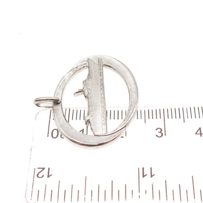 925 Sterling Silver Vintage S.S. Oceanic Cruise Ship Charm Pendant