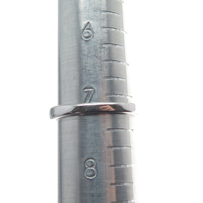 925 Sterling Silver Real Checkered Yellow & White Topaz Gem Ring Size 7.25