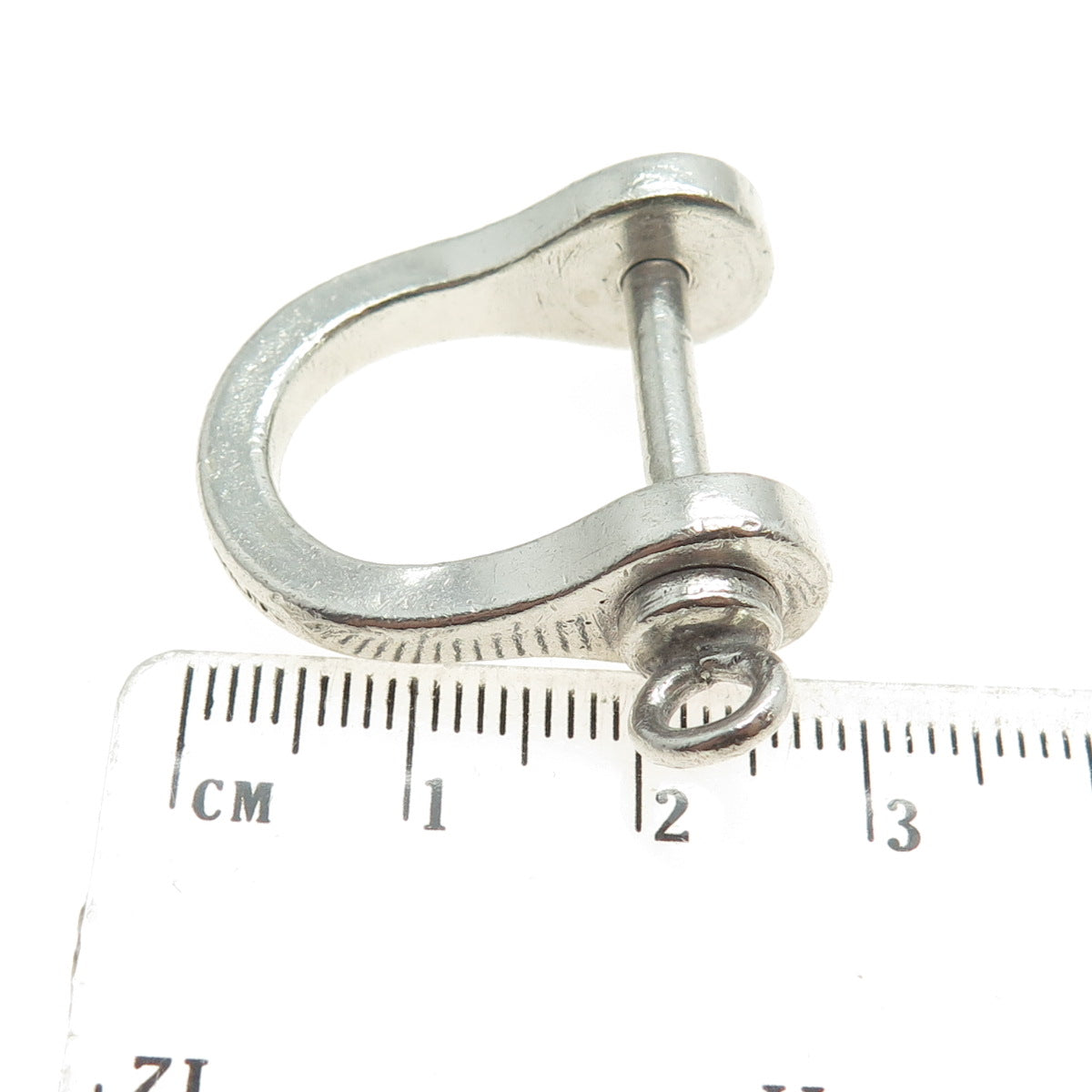 TIFFANY & CO. Sterling Silver Vintage Horse Snaffle Riding Bit Key Ring Holder