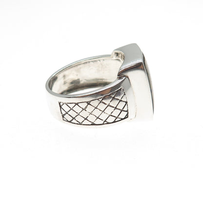 PHLD PlayHardLookDope 925 Sterling Silver Real Labradorite Ring Size 11.5