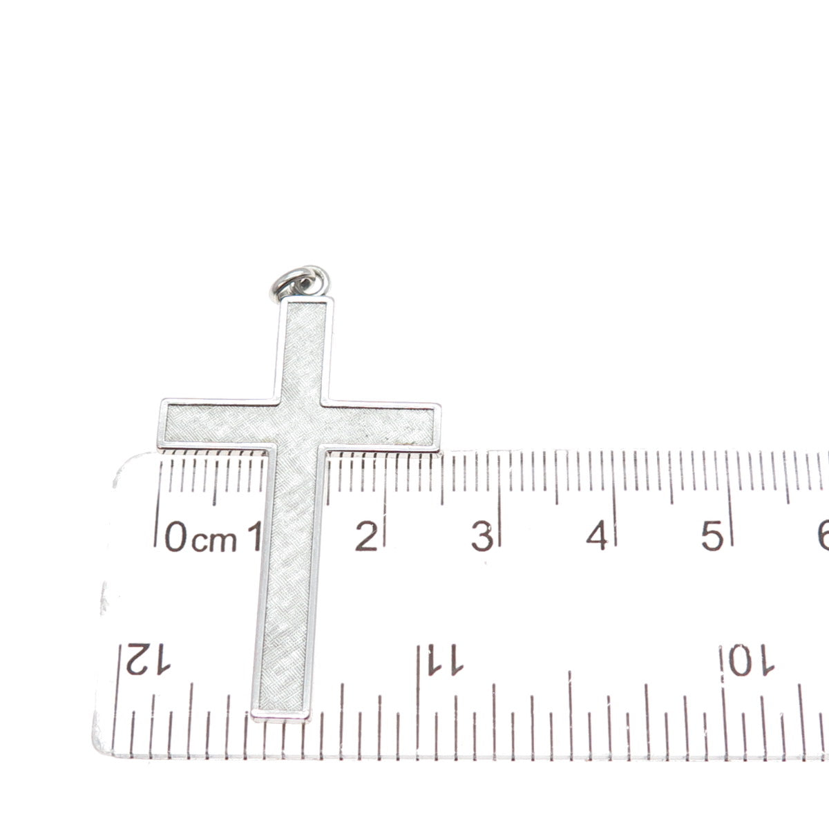 925 Sterling Silver Vintage Cross Religious Charm Pendant