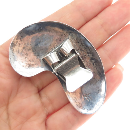 Nelson Piaso Navajo Old Pawn 925 Sterling Silver Vintage Cocoon Tribal Bolo Tie