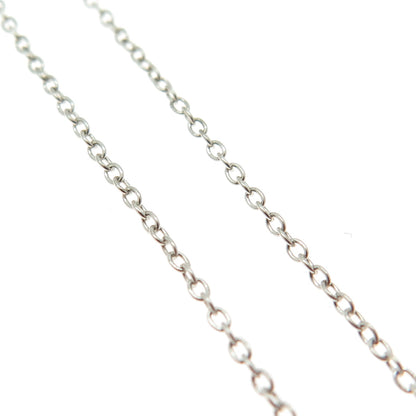 925 Sterling Silver Cable Chain Necklace 18"