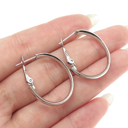 925 Sterling Silver Hoop Earrings