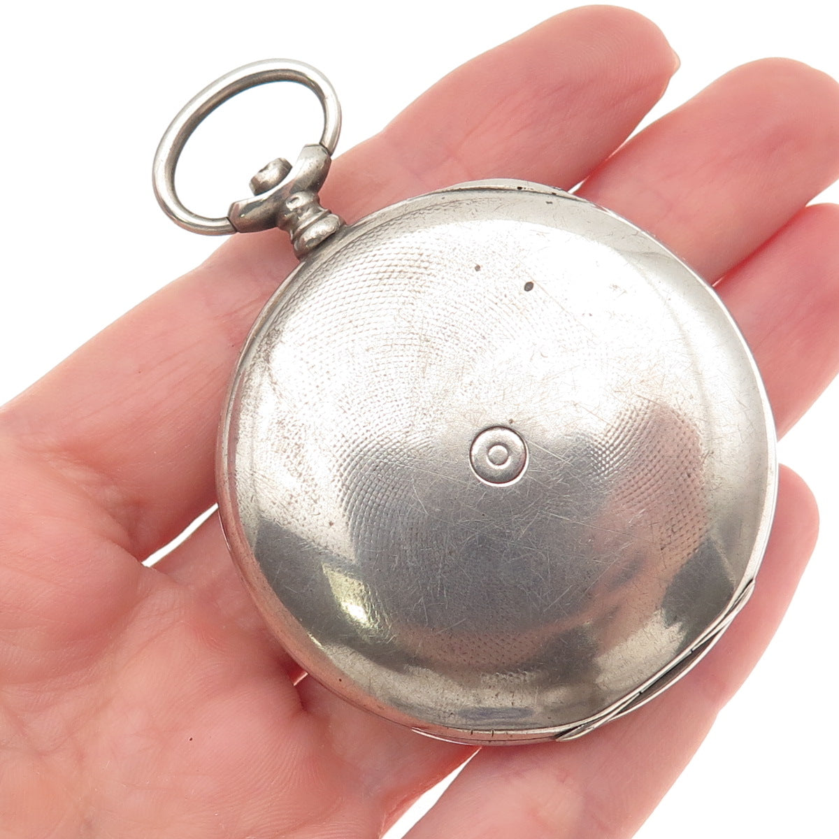 Longines 800 Silver Antique 1900s Grands Prix Pocket Watch (missing crown)