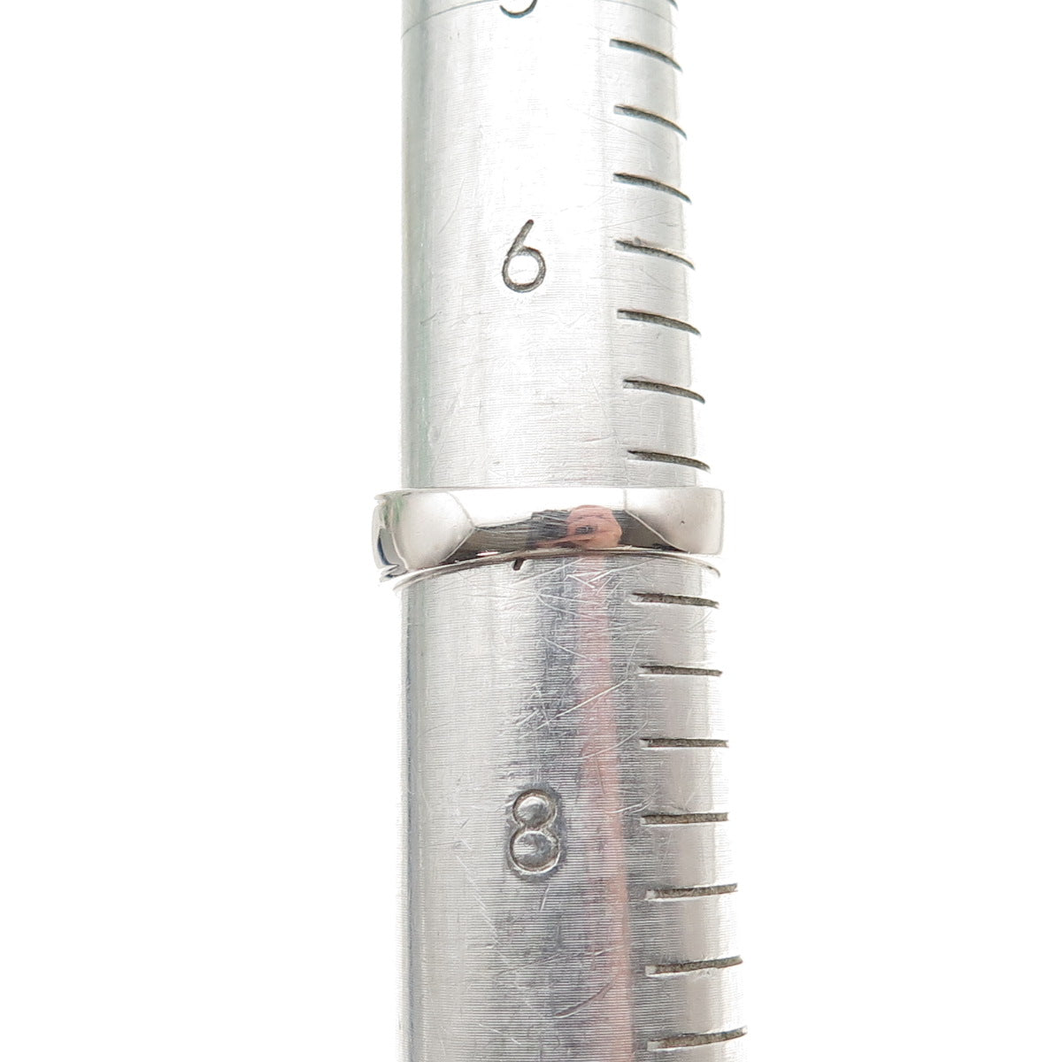 925 Sterling Silver Ornate Heart & Butterfly Band Ring Size 7