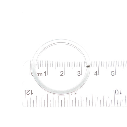 JAMES AVERY 925 Sterling Silver Vintage Classic Key Ring Holder