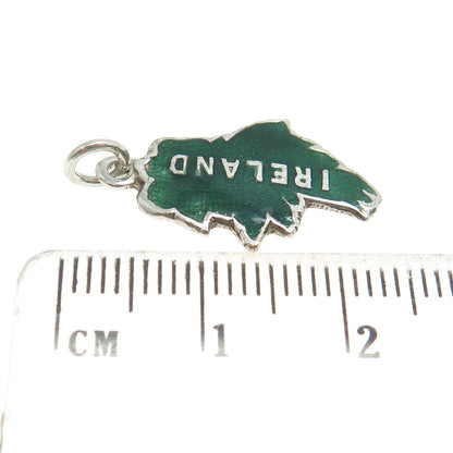 JEWELLERY & METAL MANUFACTURING CO 925 Sterling Silver Vintage "Ireland" Pendant