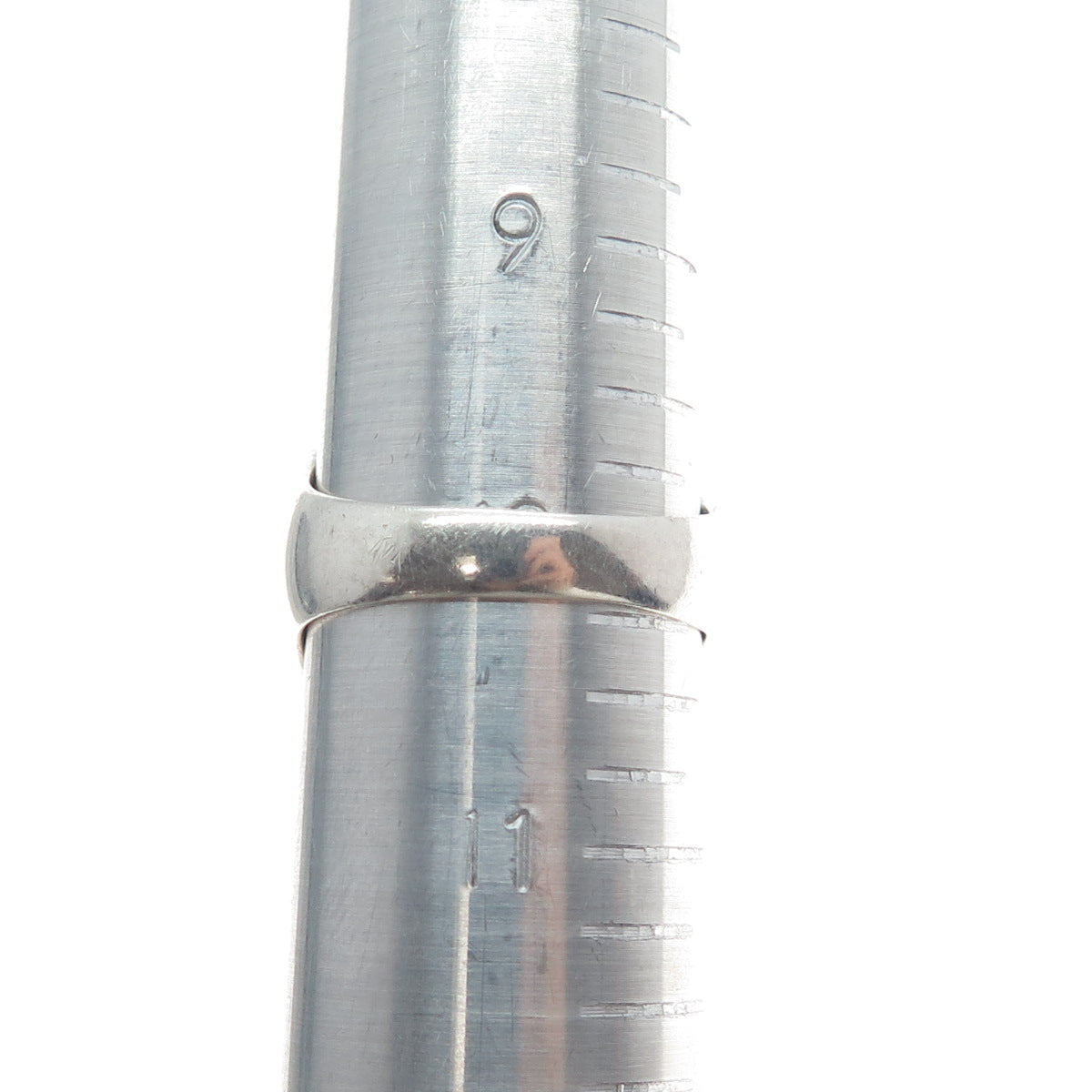 SX SALLY C 925 Sterling Vintage Lone Mountain Turquoise Beaded Ring Size 10.25