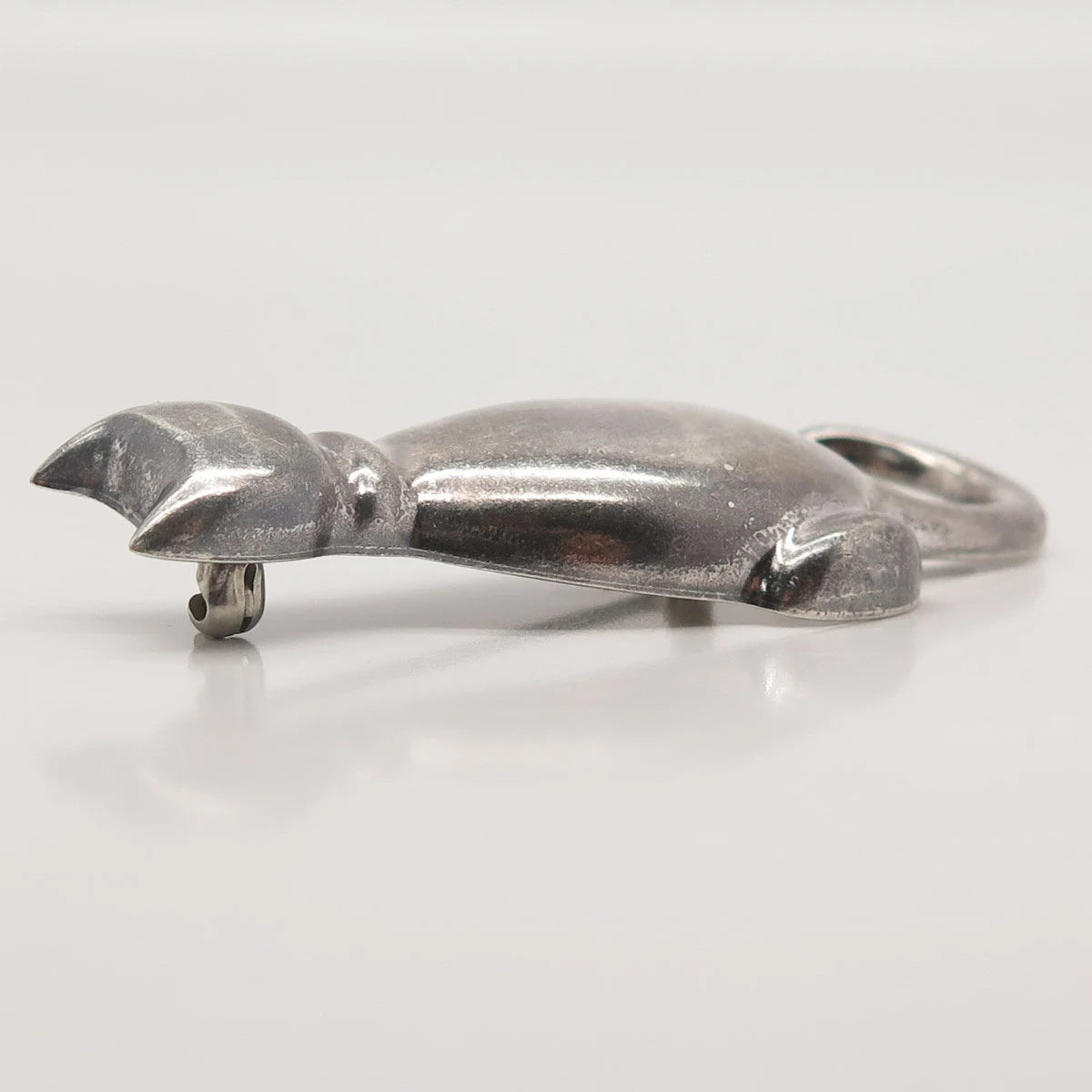 925 Sterling Silver Vintage Zina Cat / Kitty Pin Brooch