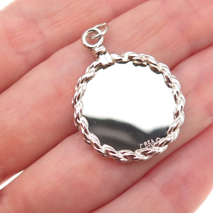 Crea 925 Sterling Silver Vintage Graduation Day Charm Pendant
