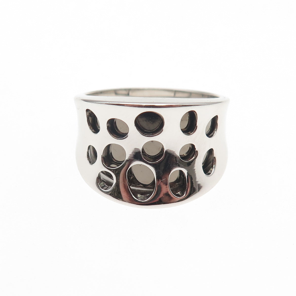 Ross Simons 925 Sterling Silver Modernist Ring Size 9.25